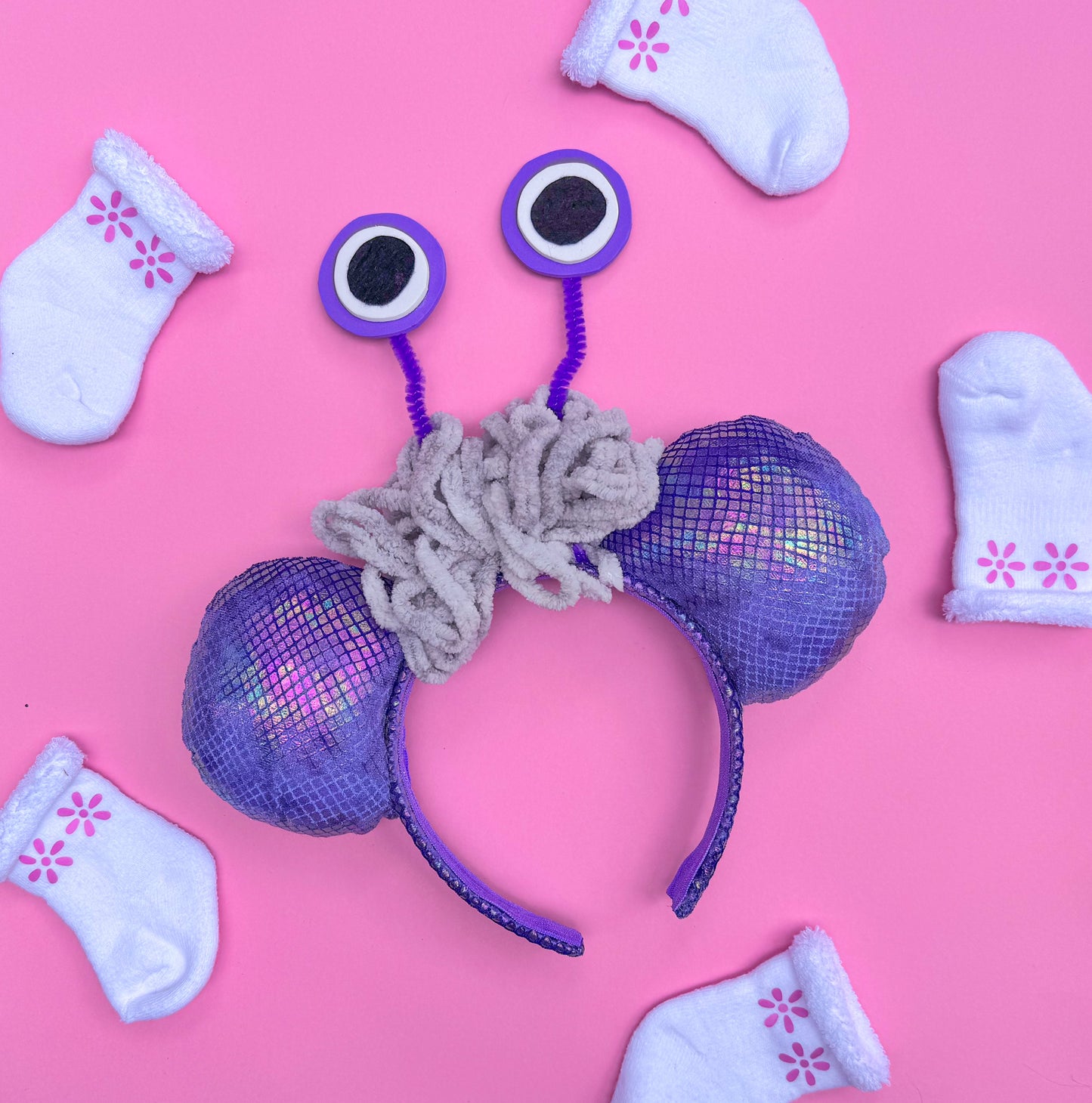 Boo Inspired Minnie Ears