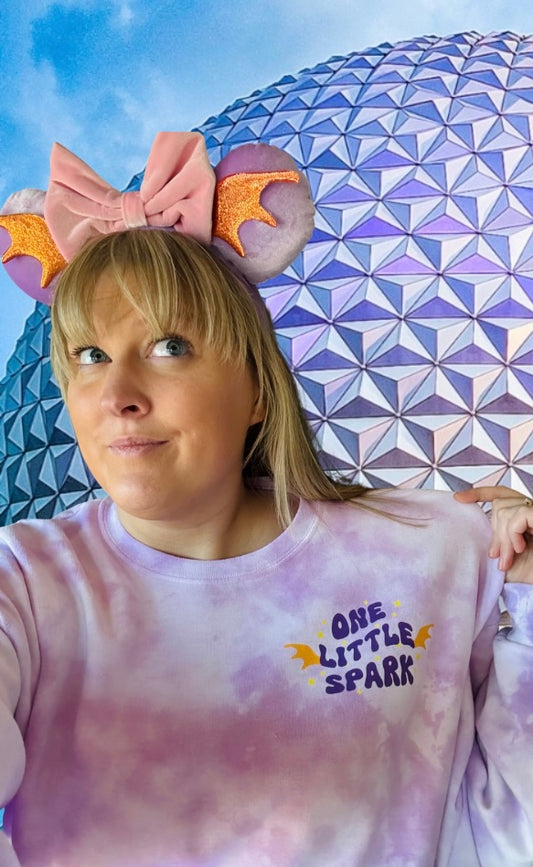 Figment Inspired Tie Dye Sweatshirt