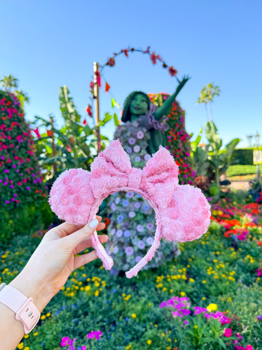 Blushing Roses Minnie Ears