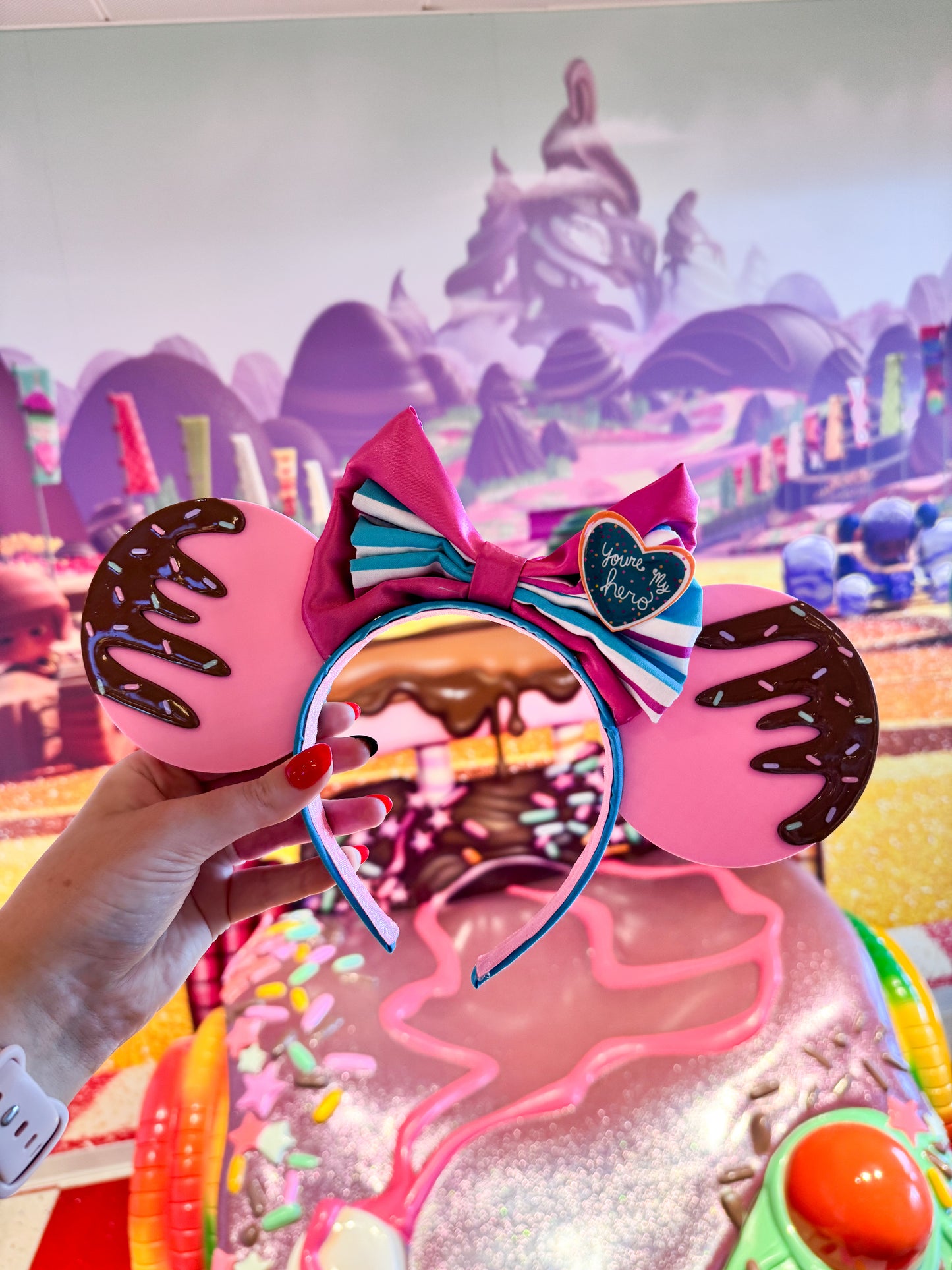 Vanellope Inspired 3D Minnie Ears