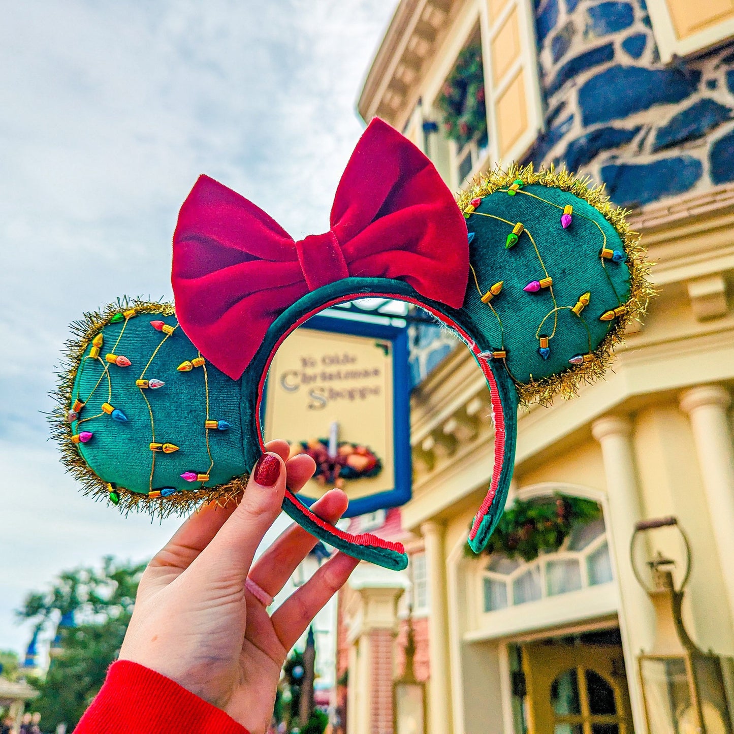 Tis the Season Christmas Minnie Ears