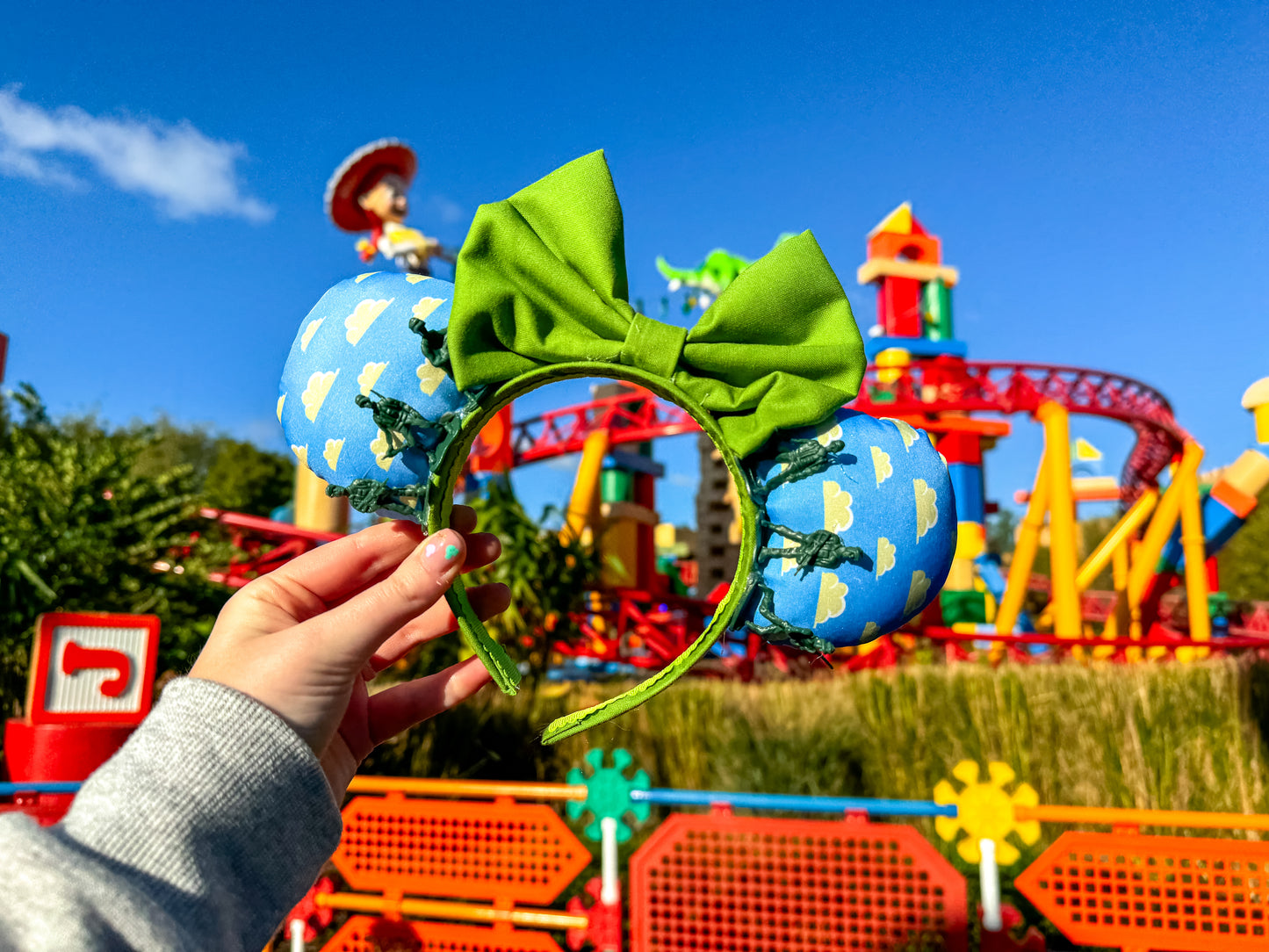 Green Army Men Inspired Minnie Ears