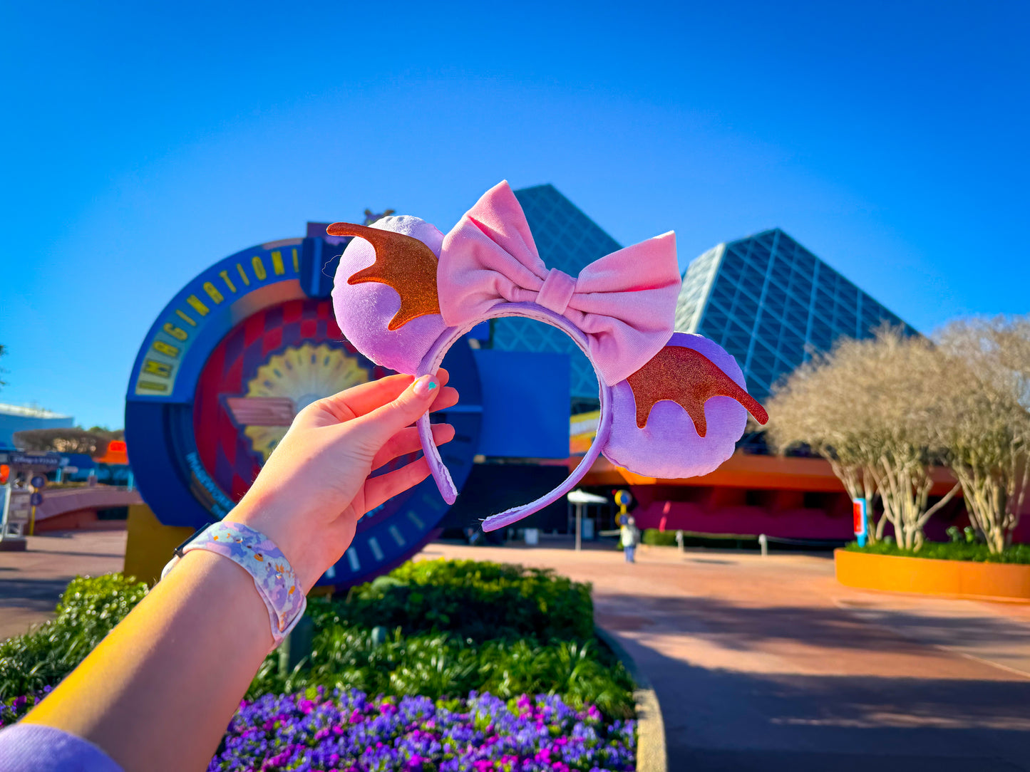 Figment Inspired Minnie Ears