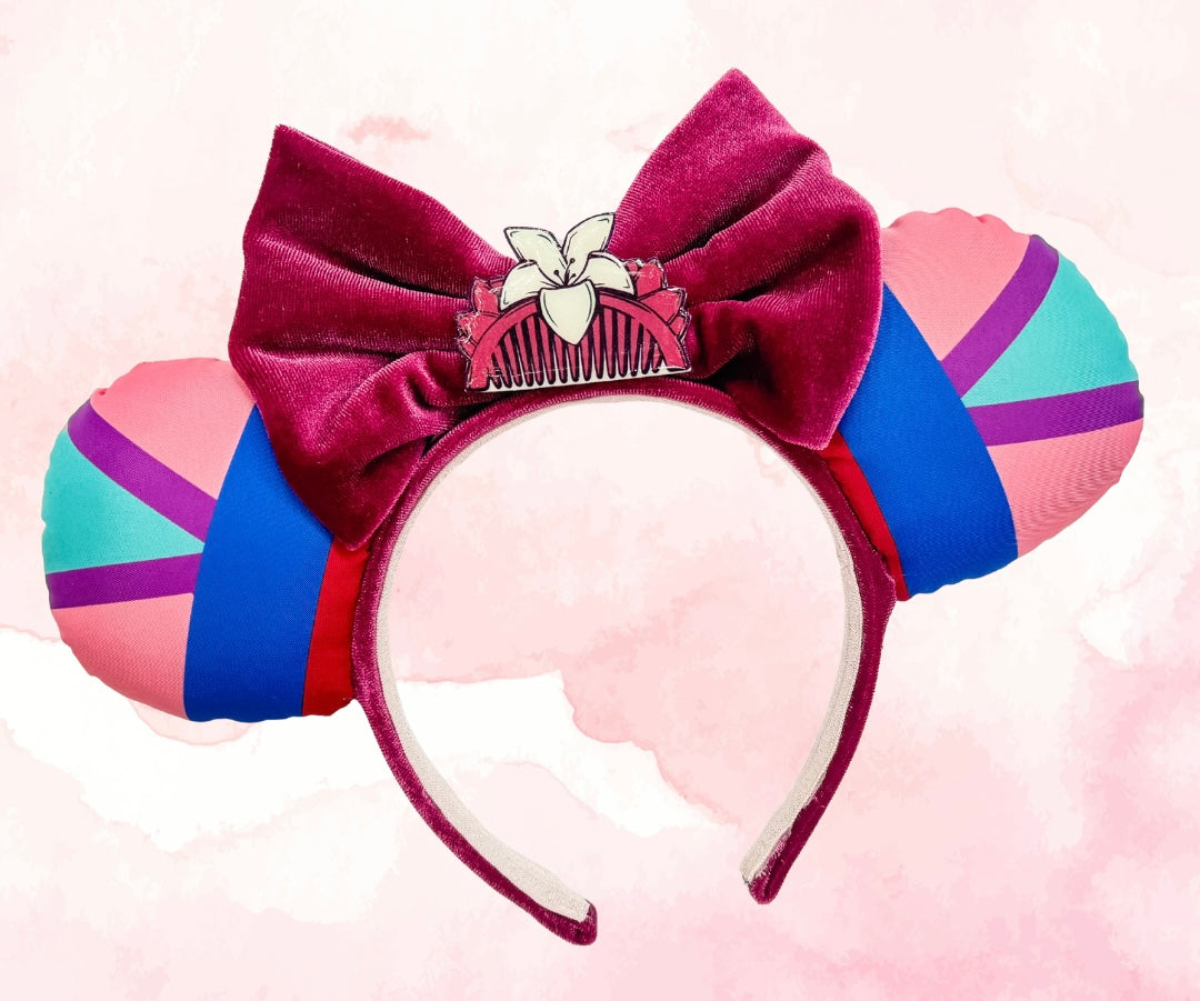 Mulan Pink Inspired Ears