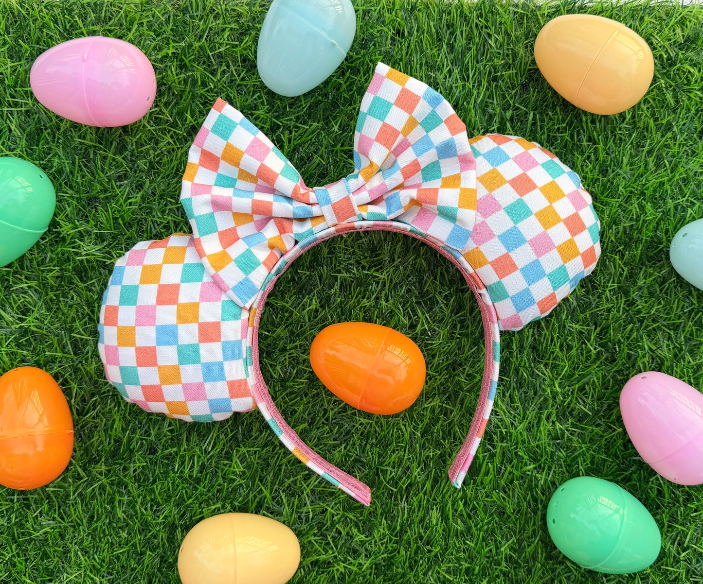 Sweetheart Gingham Minnie Ears