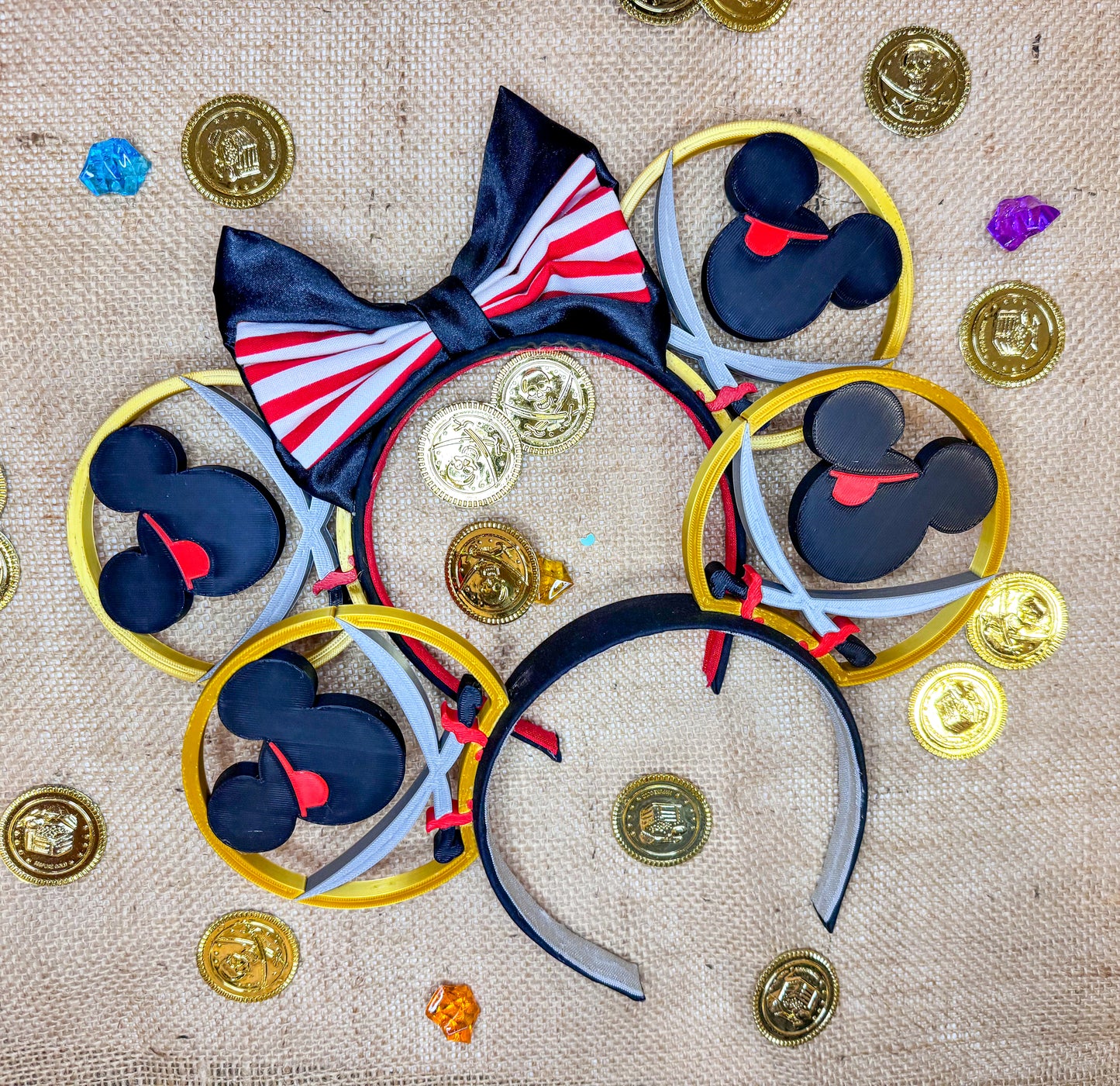 A Pirate's Life for Me 3D Printed Ears