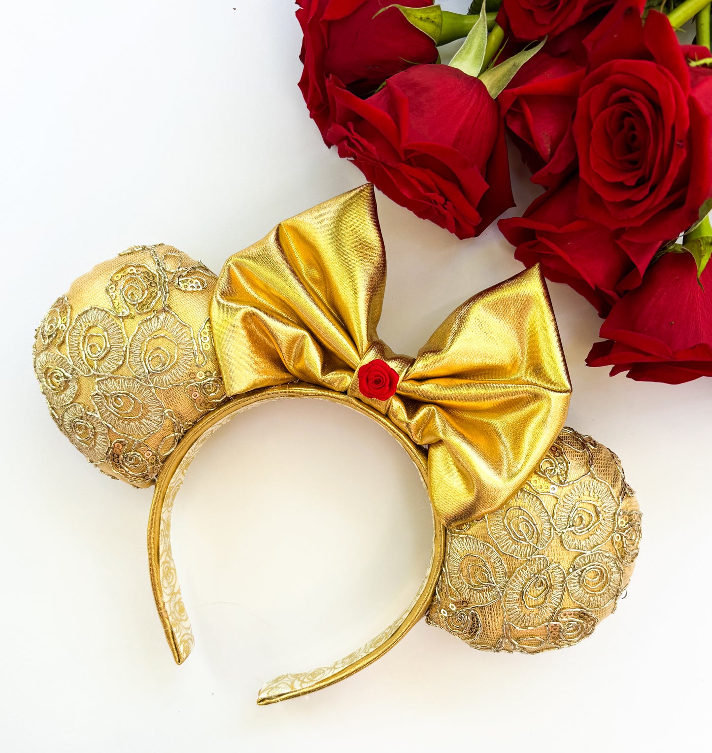 Belle Inspired Minnie Ears