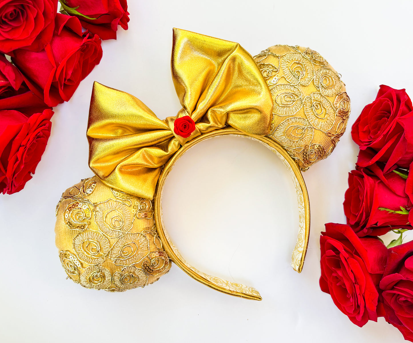 Belle Inspired Minnie Ears