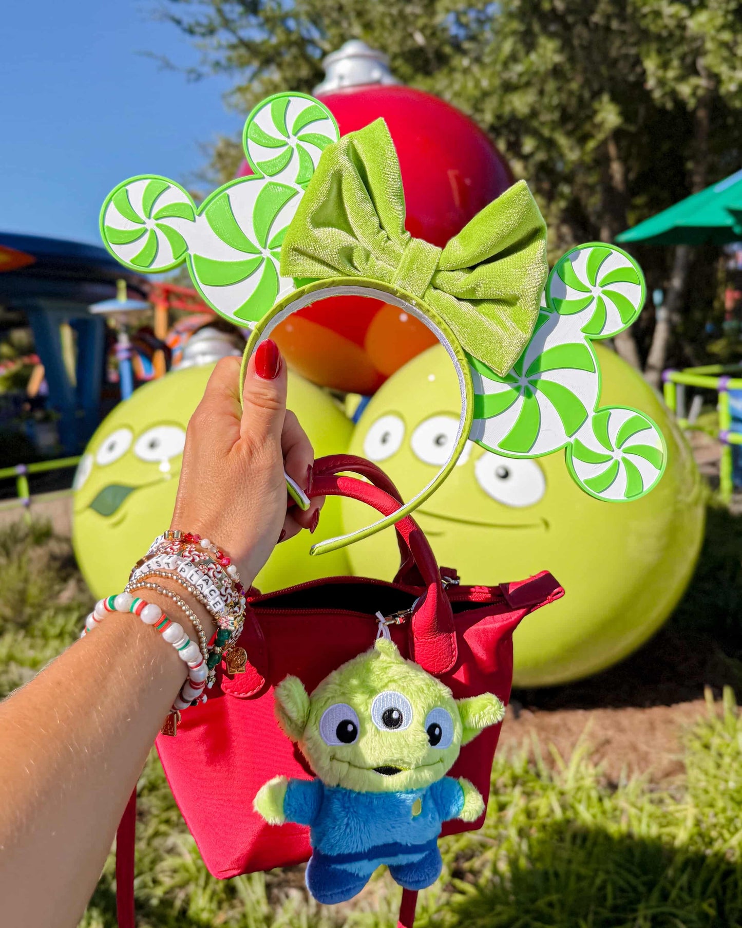 Peppermint Minnie Ears
