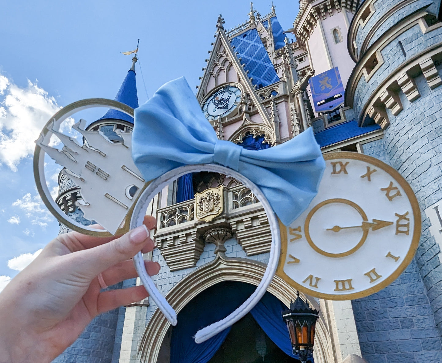 Clock Strikes Twelve • Cinderella Inspired Minnie Ears