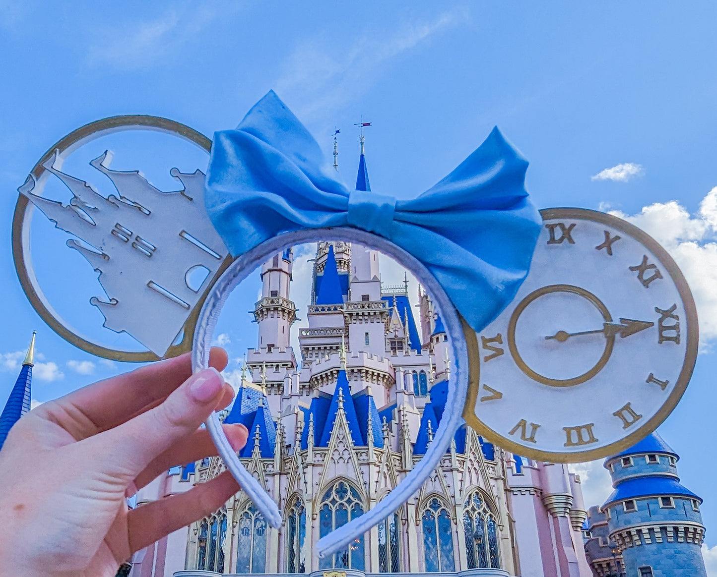 Clock Strikes Twelve • Cinderella Inspired Minnie Ears