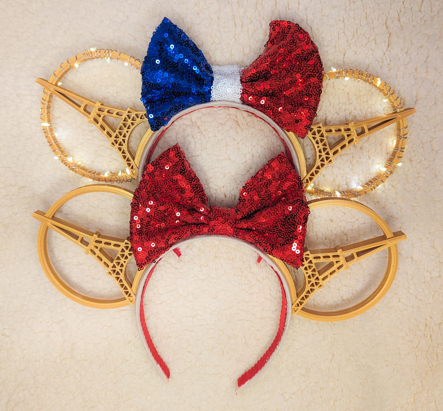 The City of Lights 3D Printed Ears