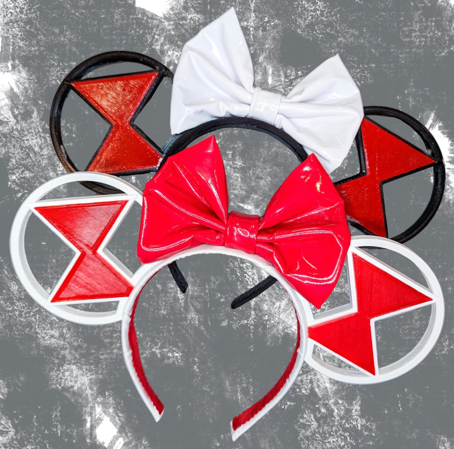 Black Widow Inspired Minnie Ears
