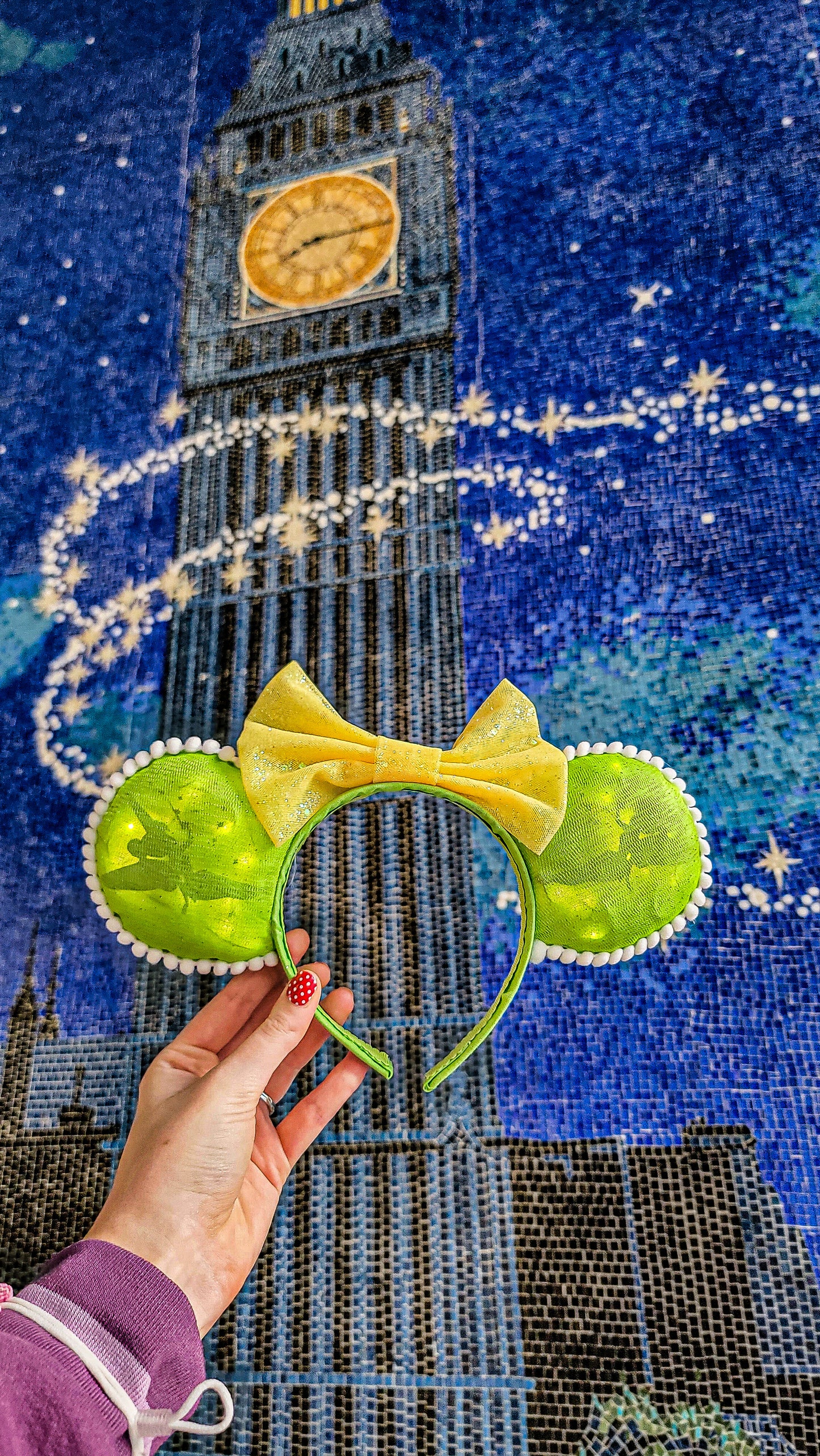 Tinkerbell Glowing Inspired Minnie Ears