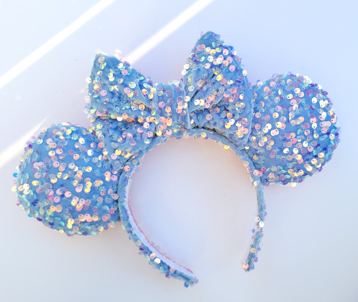 Make it Pink or Blue Sequin Inspired Minnie Ears
