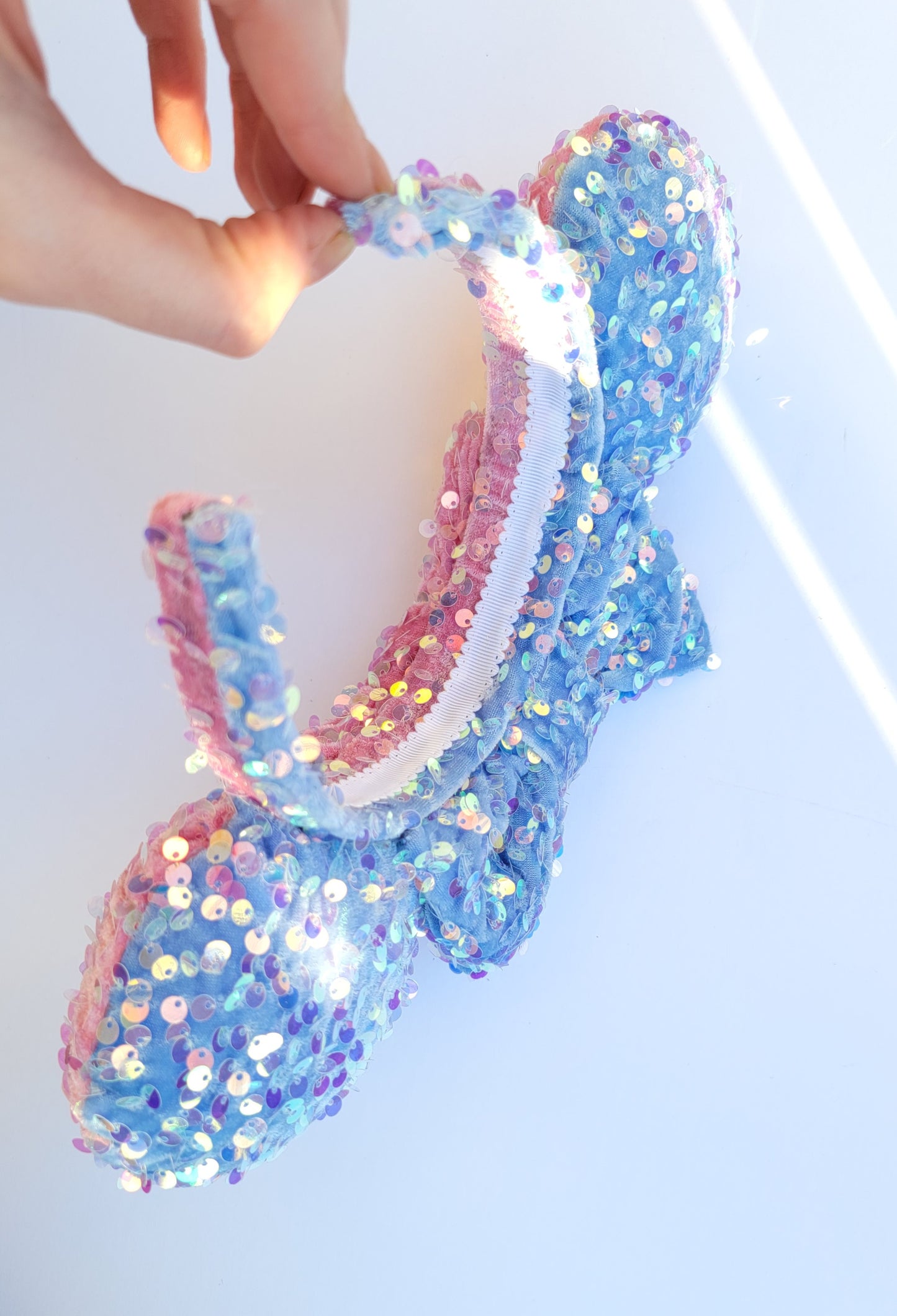 Make it Pink or Blue Sequin Inspired Minnie Ears