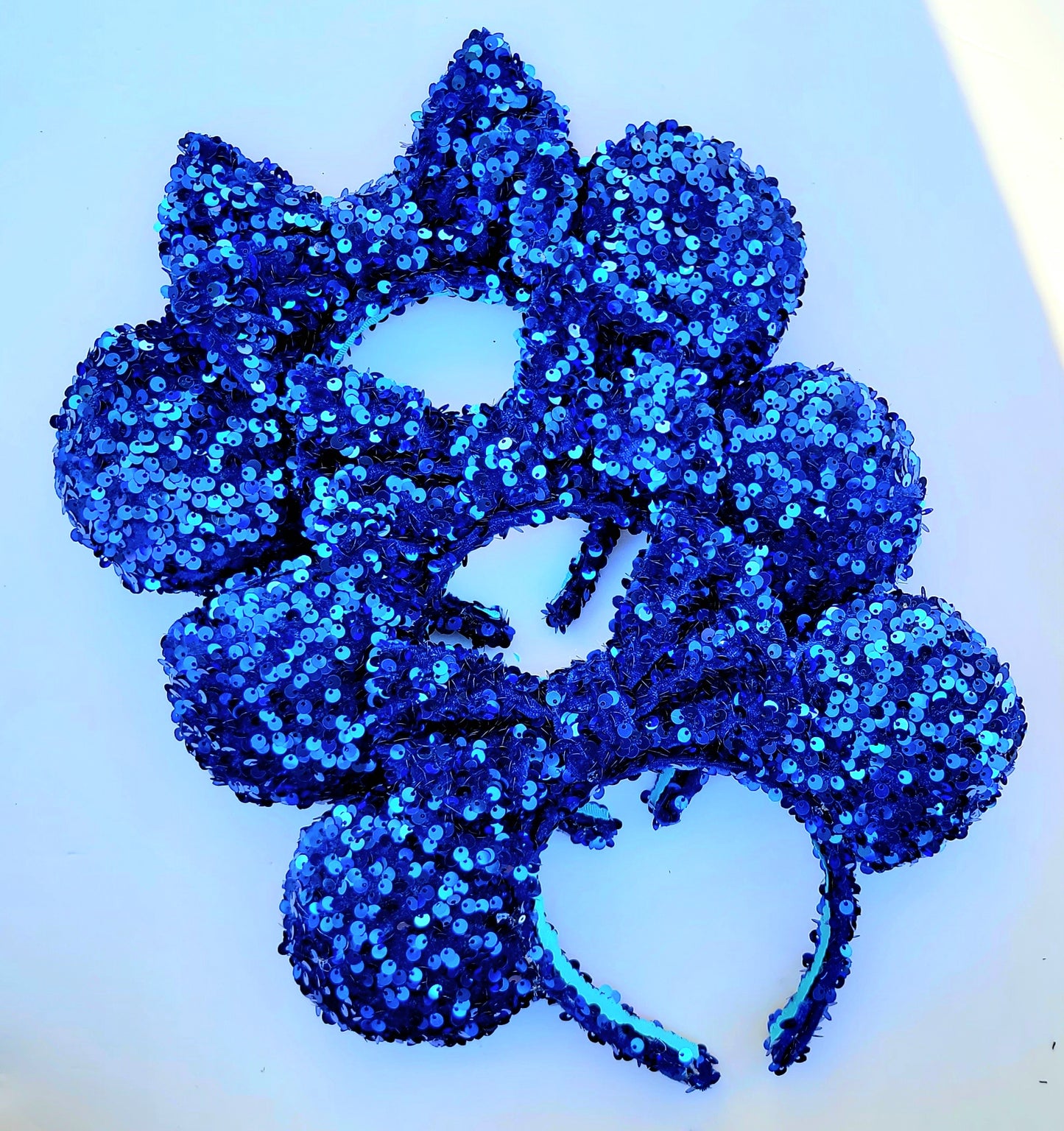 The Ocean Calls Me - Blue Sequin Minnie Ears