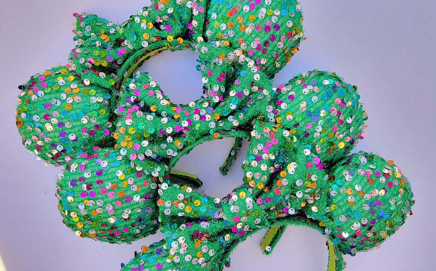 Mermaid Lagoon - Green Sequin Minnie Ears