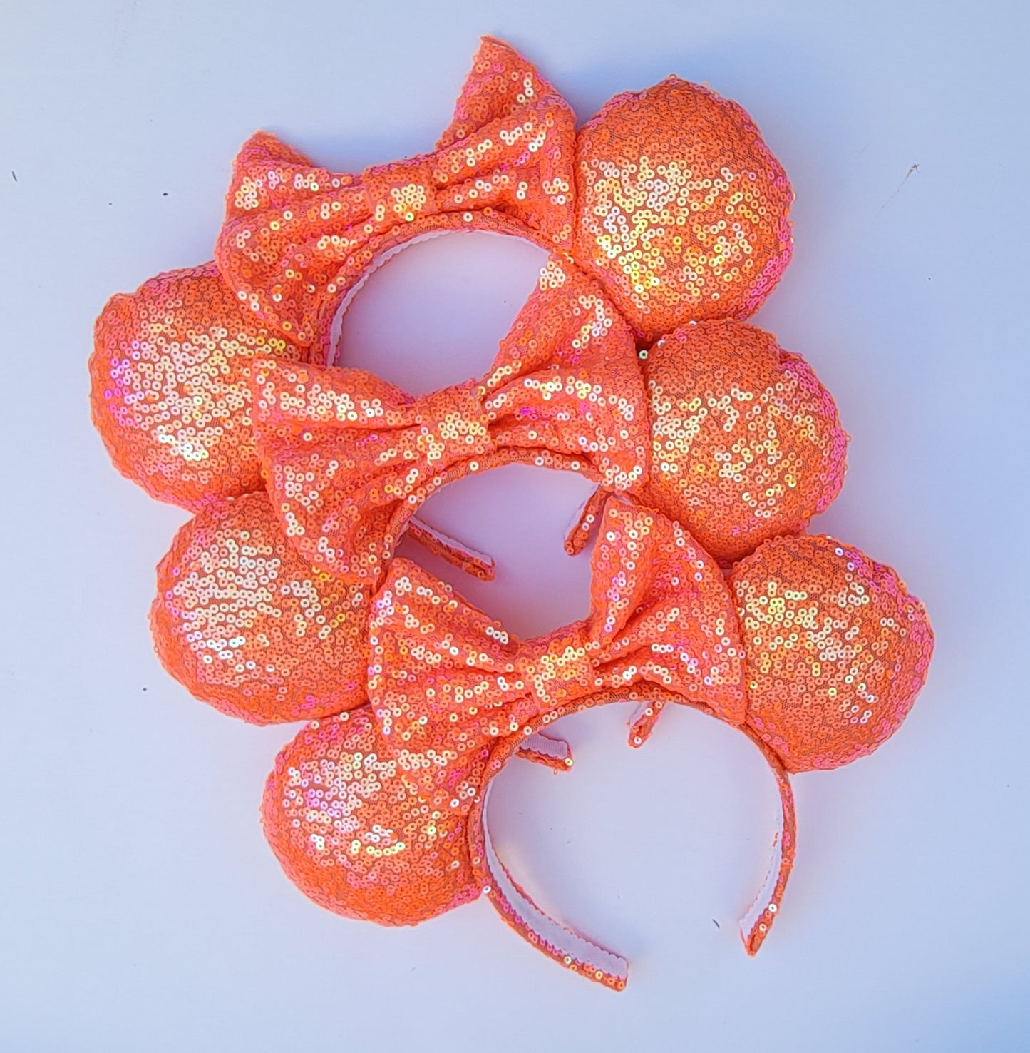 Orange You Glad Sequin Minnie Ears
