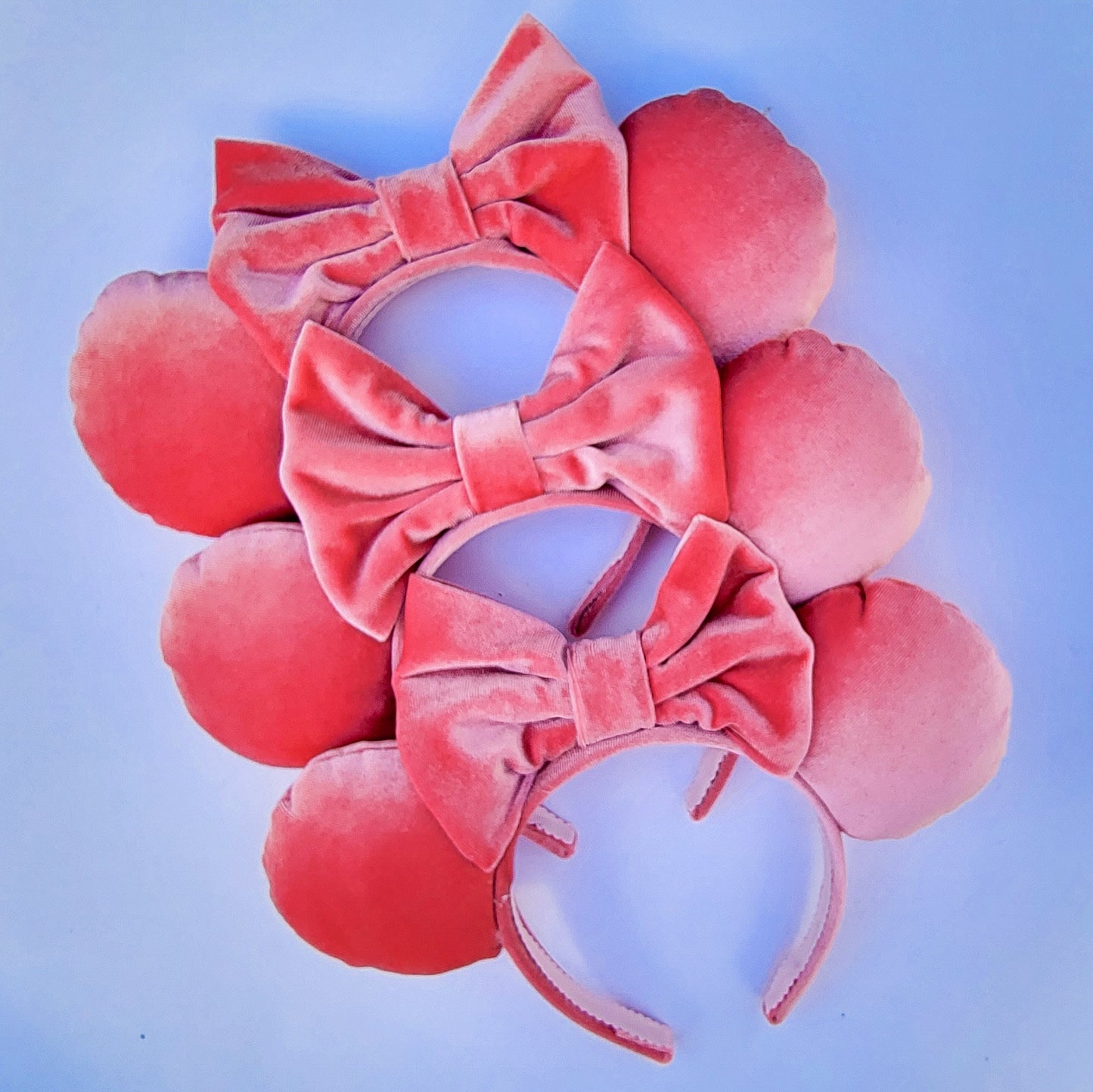 Piglet Pink Velvet Minnie Ears