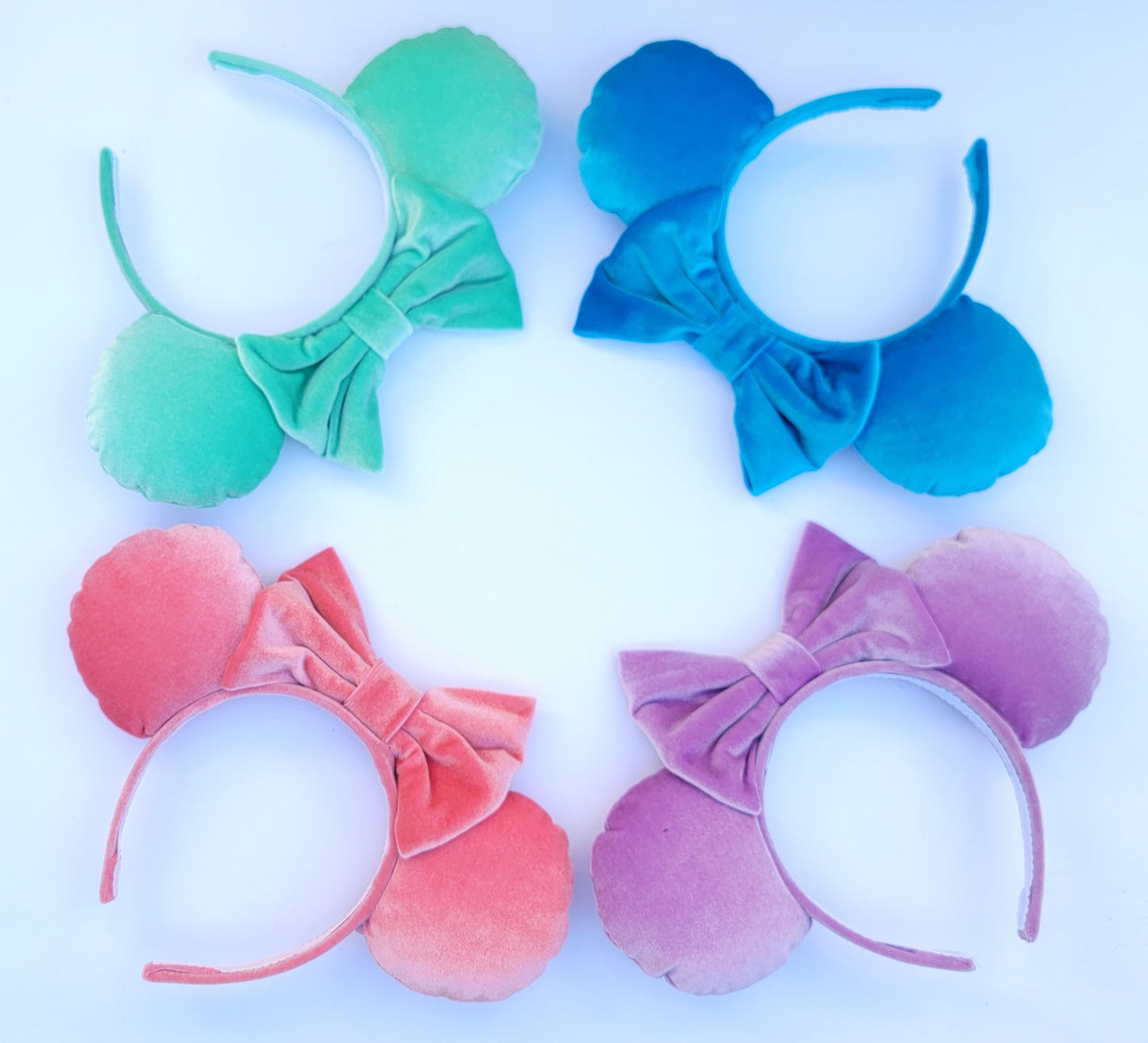 Piglet Pink Velvet Minnie Ears
