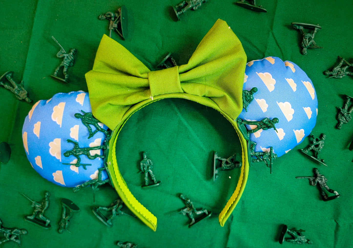 Green Army Men Inspired Minnie Ears