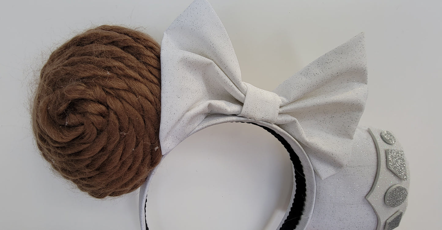 Princess Leia Inspired Minnie Ears