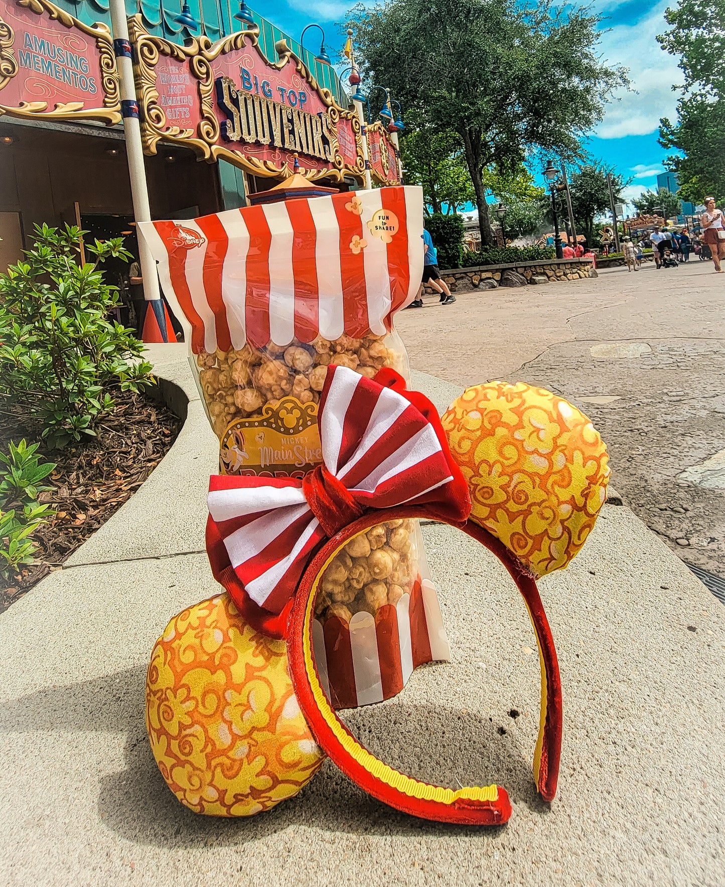 Popcorn Minnie Ears
