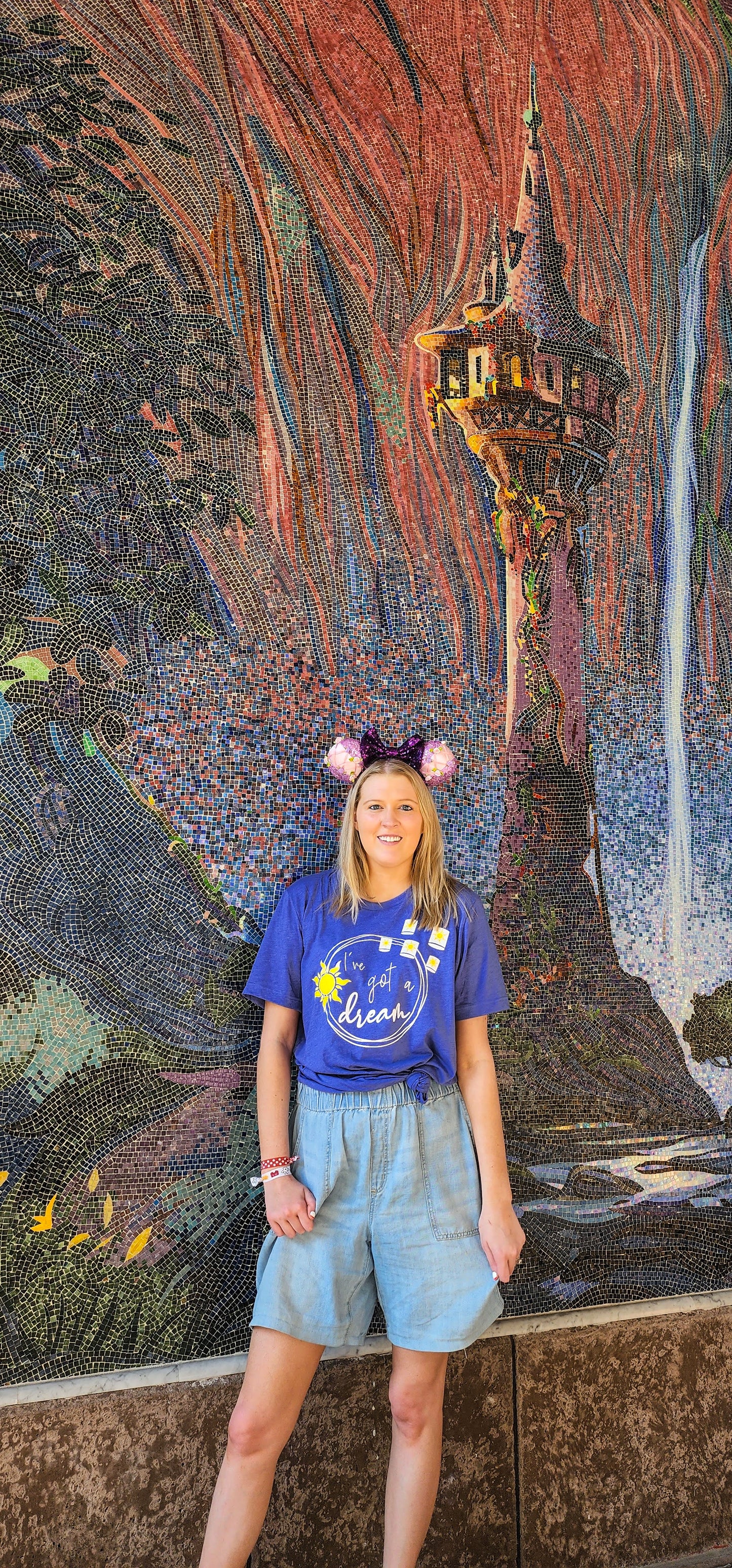 Rapunzel Inspired Minnie Ears