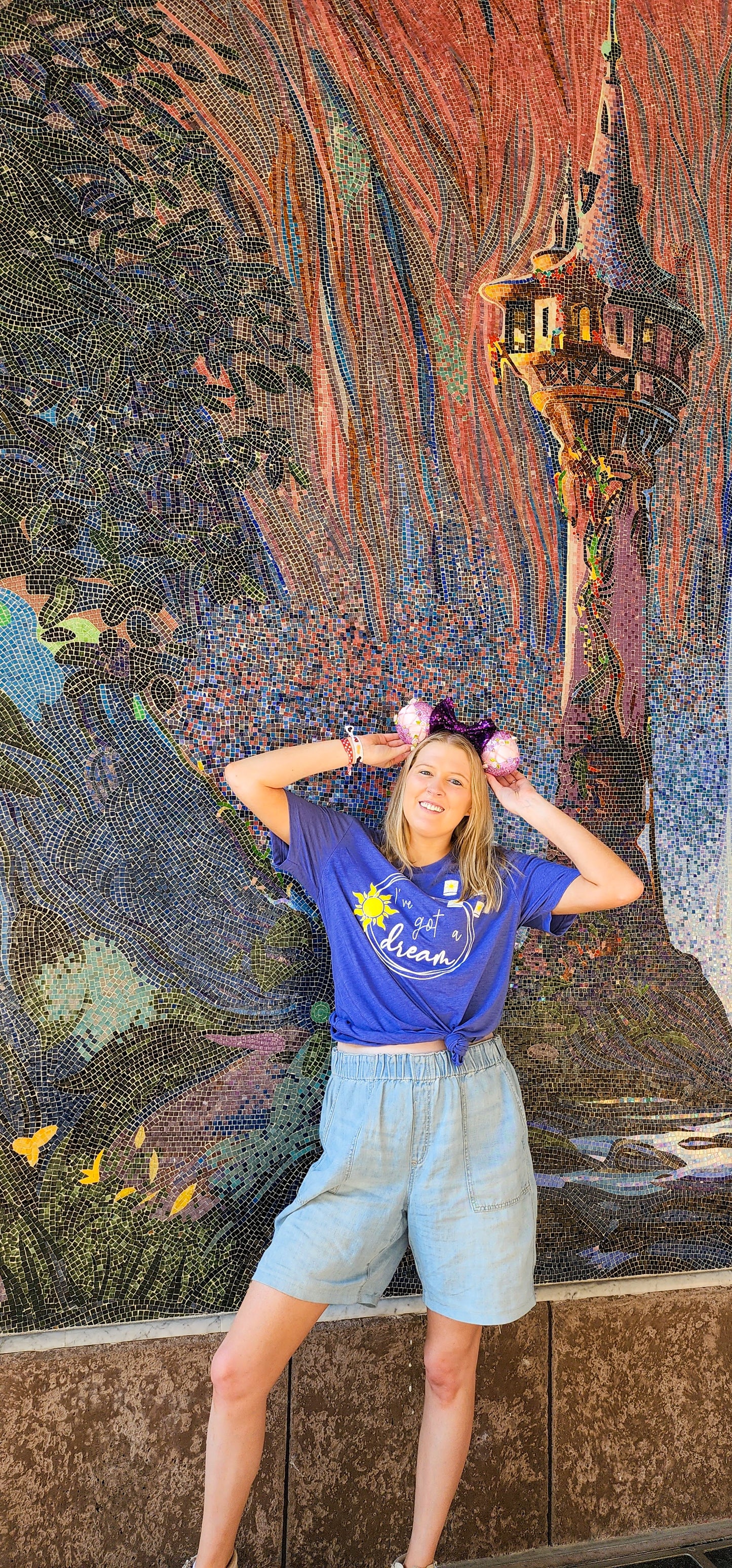 Rapunzel Inspired Minnie Ears