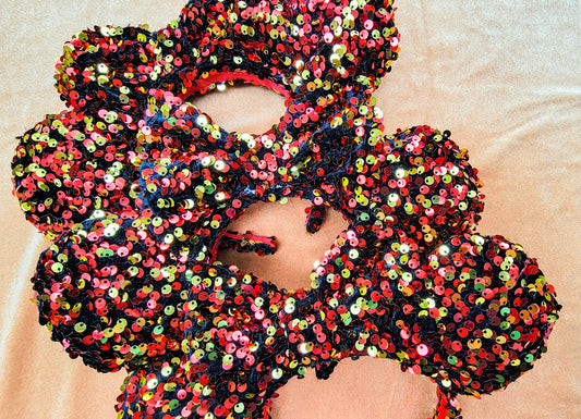 Merry & Bright Sequin Inspired Minnie Ears