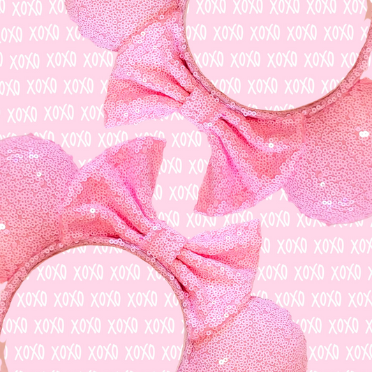 I Heart You Sequin Minnie Ears
