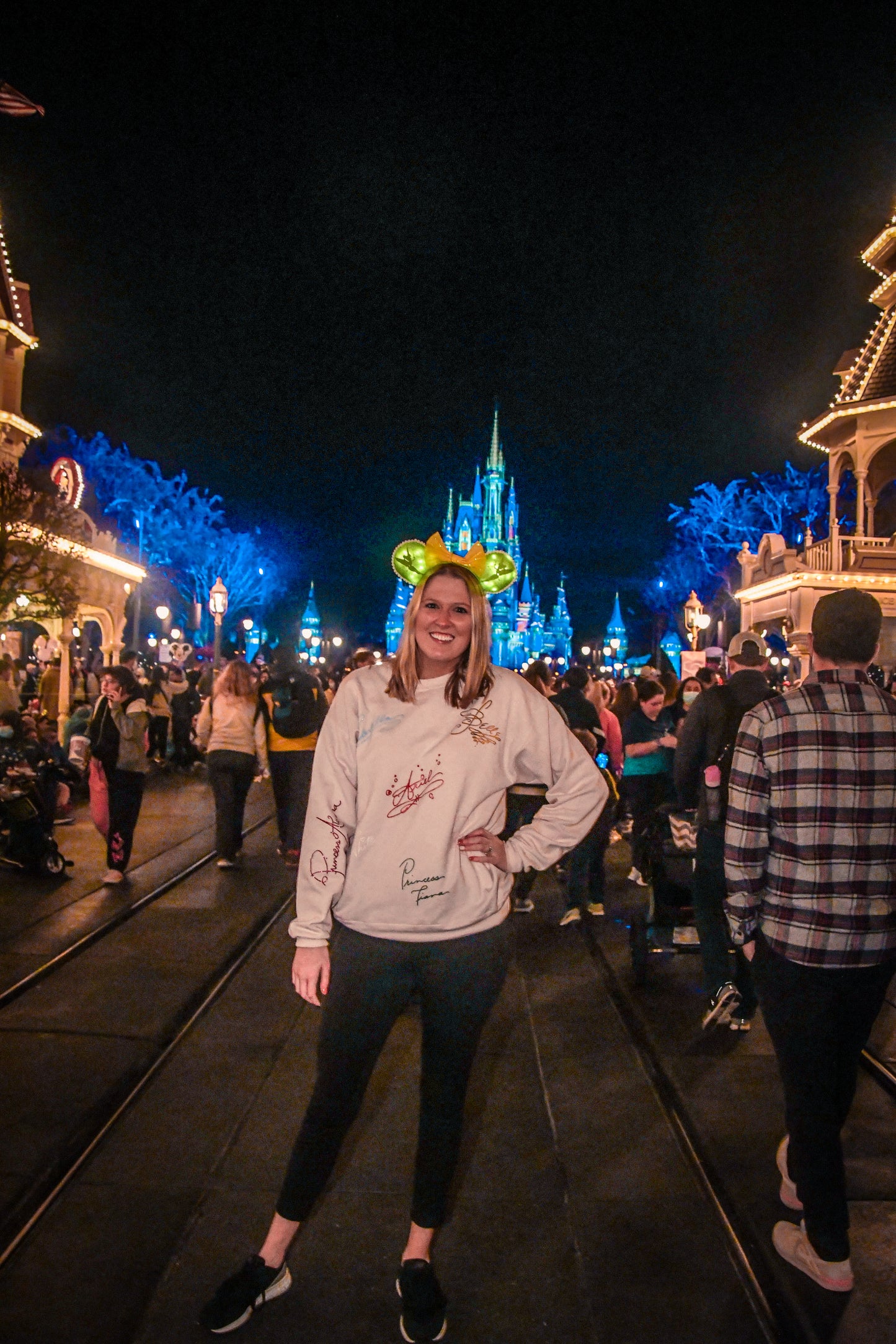 Tinkerbell Glowing Inspired Minnie Ears