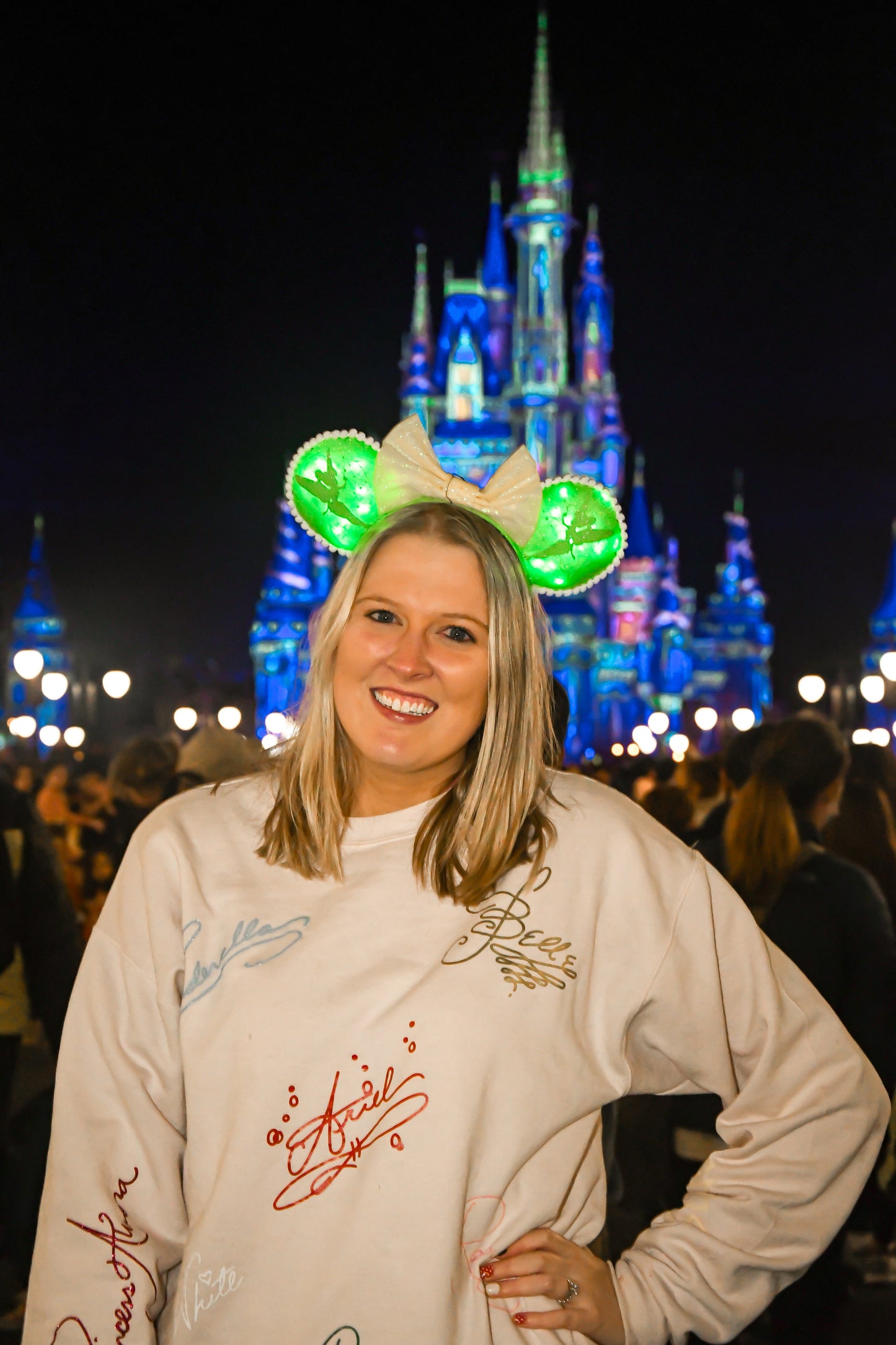 Tinkerbell Glowing Inspired Minnie Ears