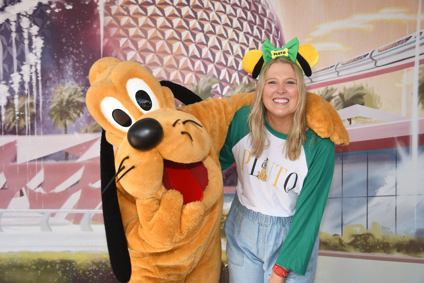 Pluto Inspired Minnie Ears