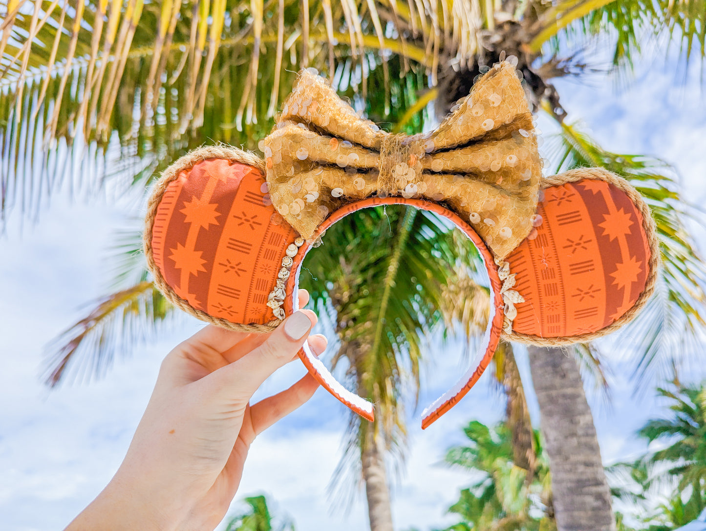 Moana Inspired Minnie Ears