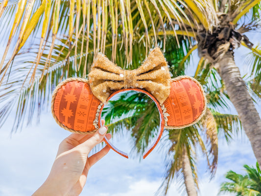 Moana Inspired Minnie Ears