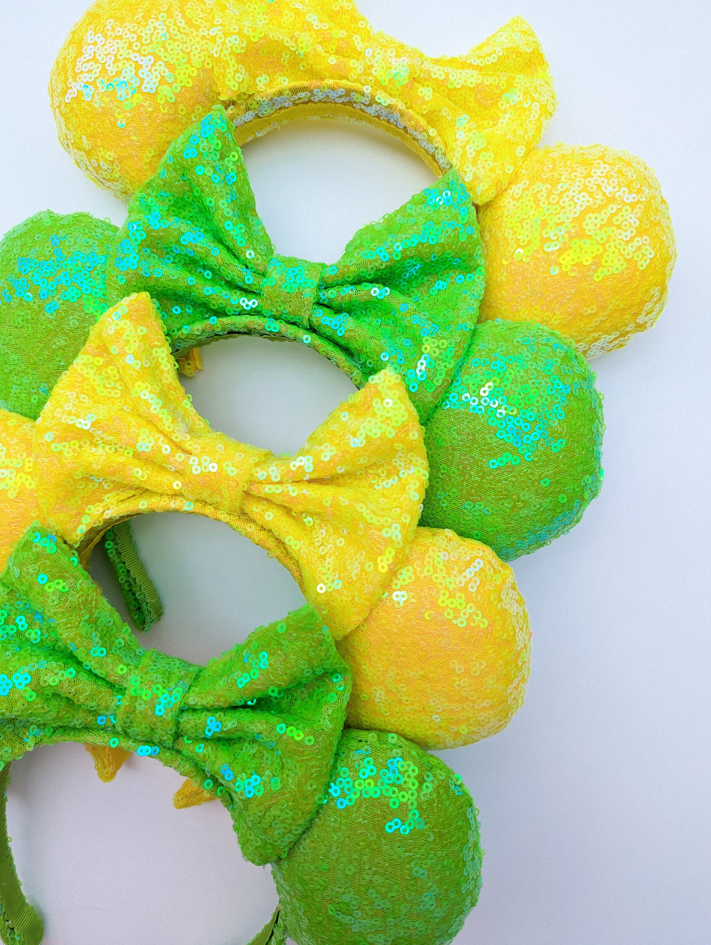 Neverland Green Sequin Minnie Ears