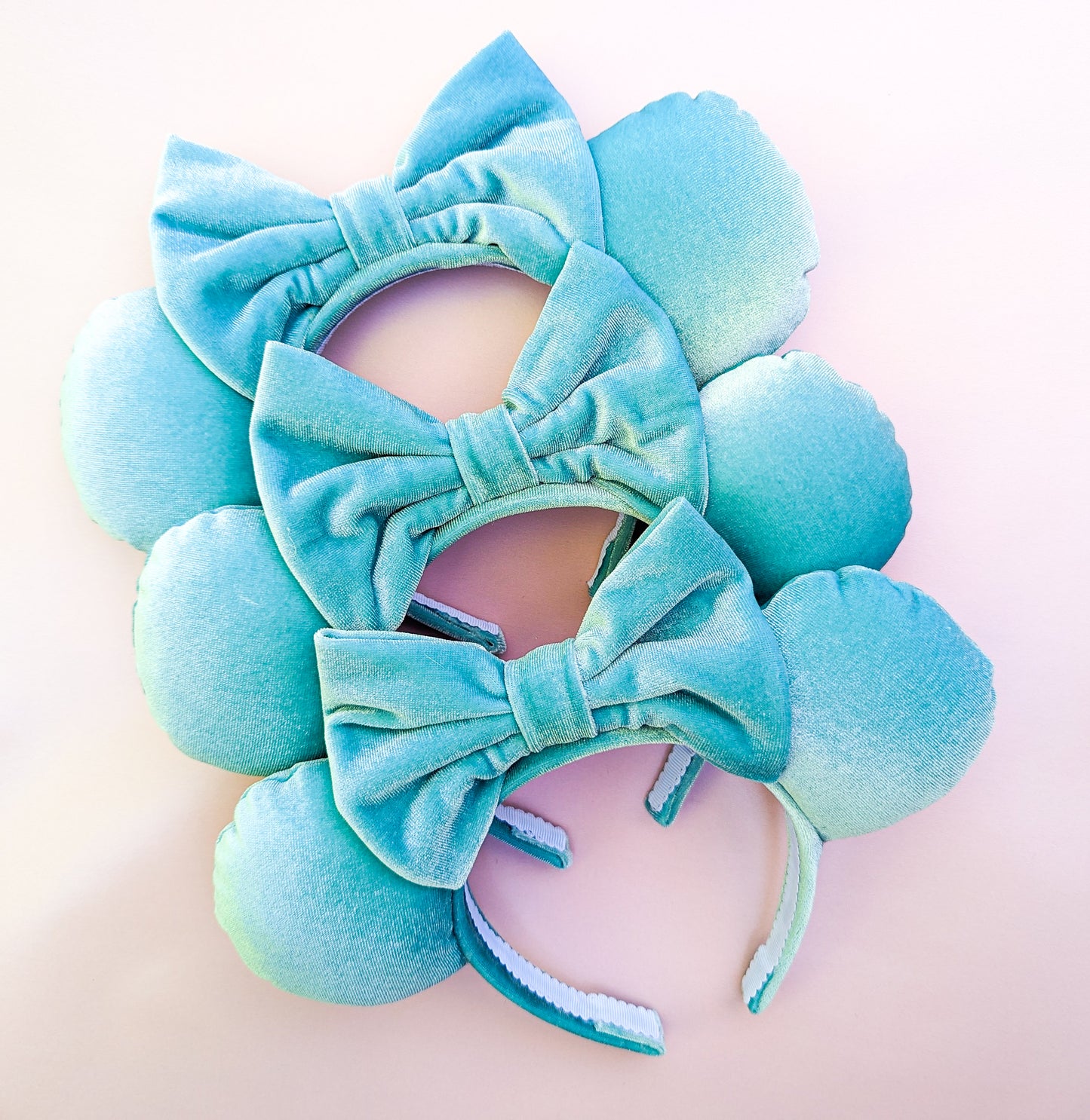 So This is Love...Blue Velvet Minnie Ears