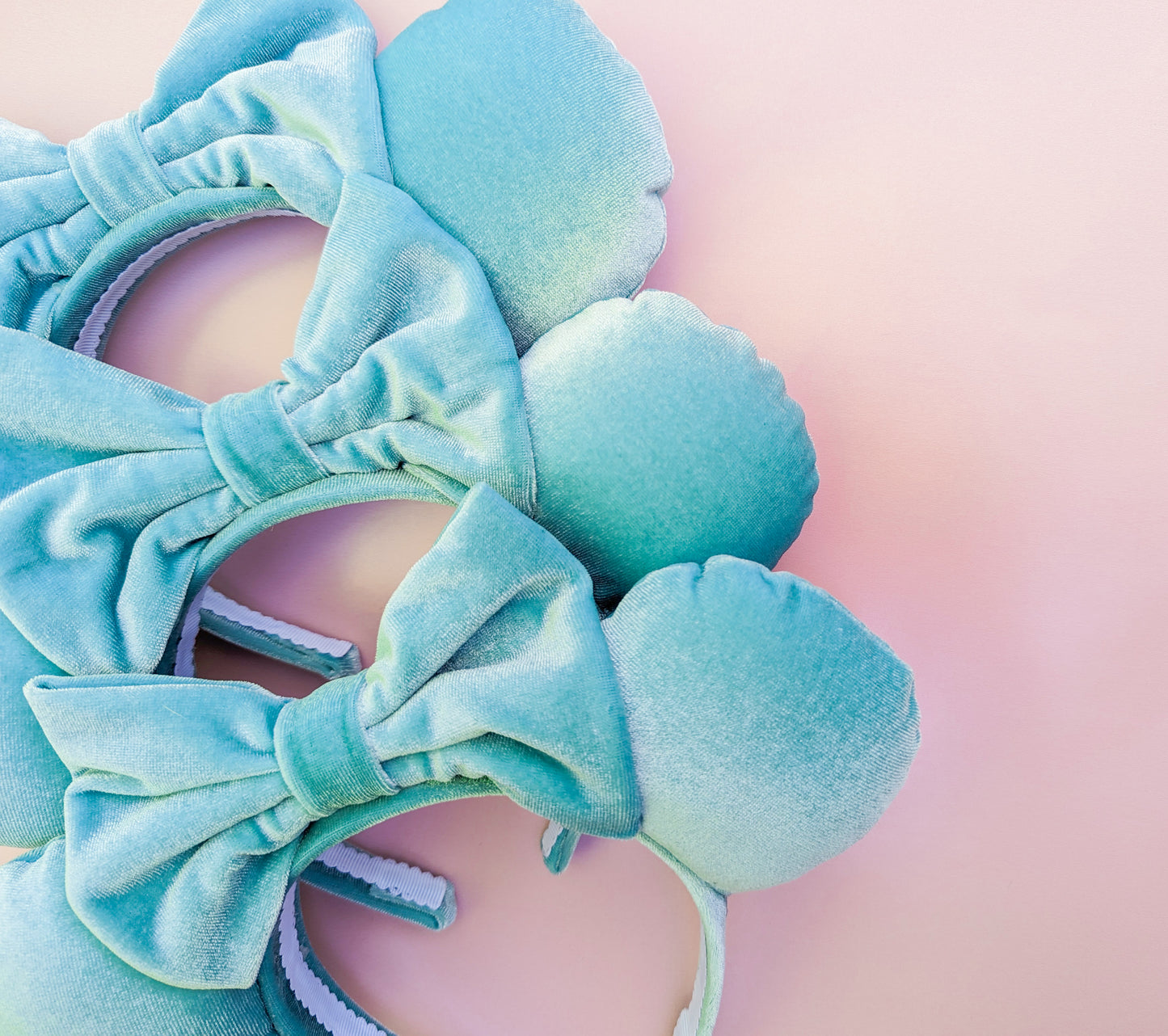 So This is Love...Blue Velvet Minnie Ears