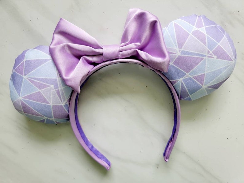 Purple Wall Inspired Minnie Ears