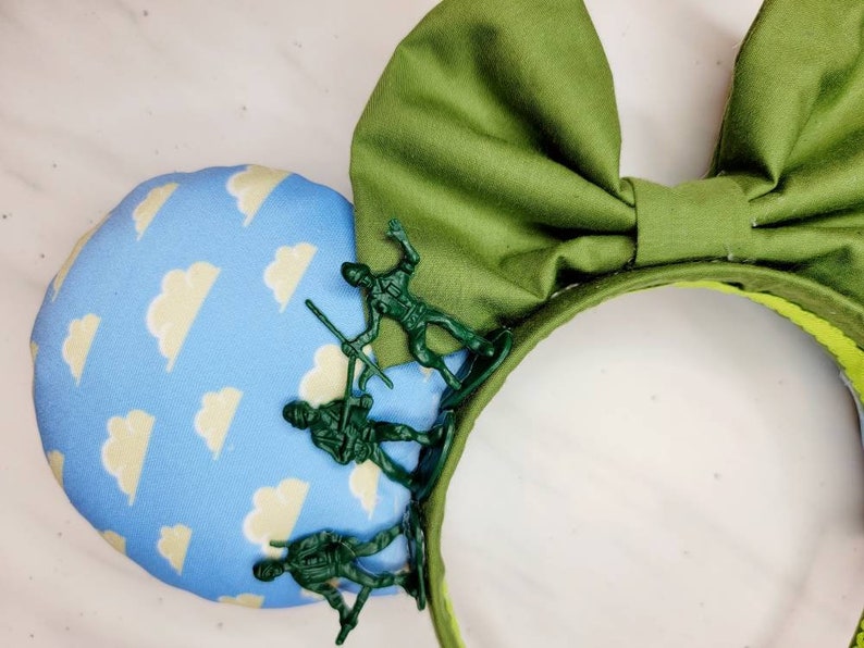 Green Army Men Inspired Minnie Ears