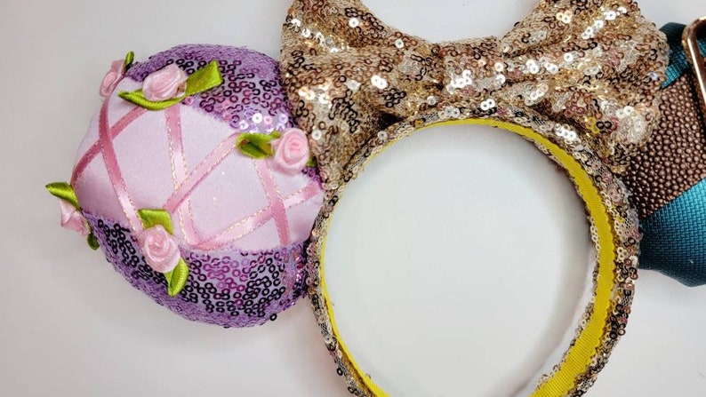 Rapunzel and Eugene Inspired Minnie Ears