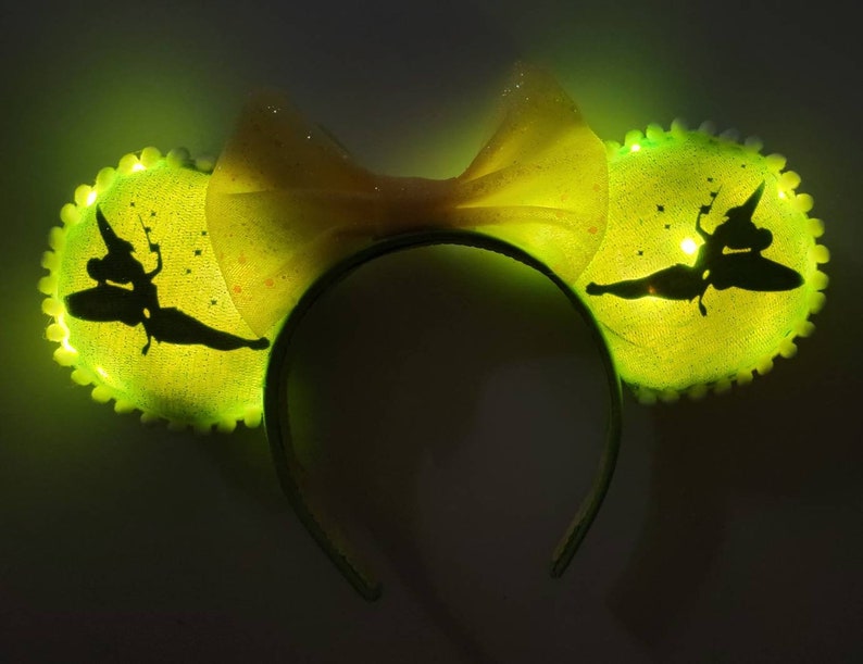 Tinkerbell Glowing Inspired Minnie Ears