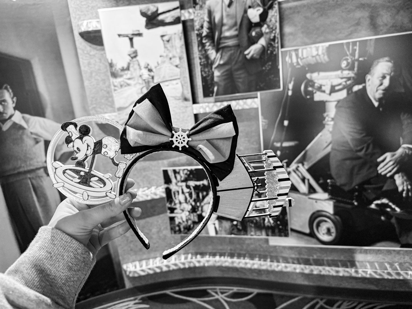 Steamboat Willie 3D Inspired Minnie Ears