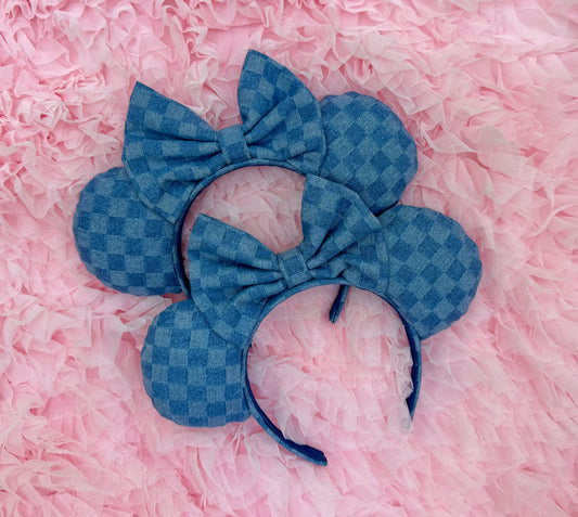 Denim Dreamer Minnie Ears