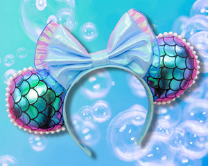 My Little Mermaid Inspired Minnie Ears