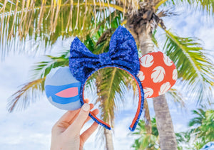 Lilo and Stitch Inspired Minnie Ears