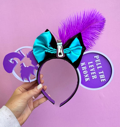 Yzma Inspired 3D Minnie Ears