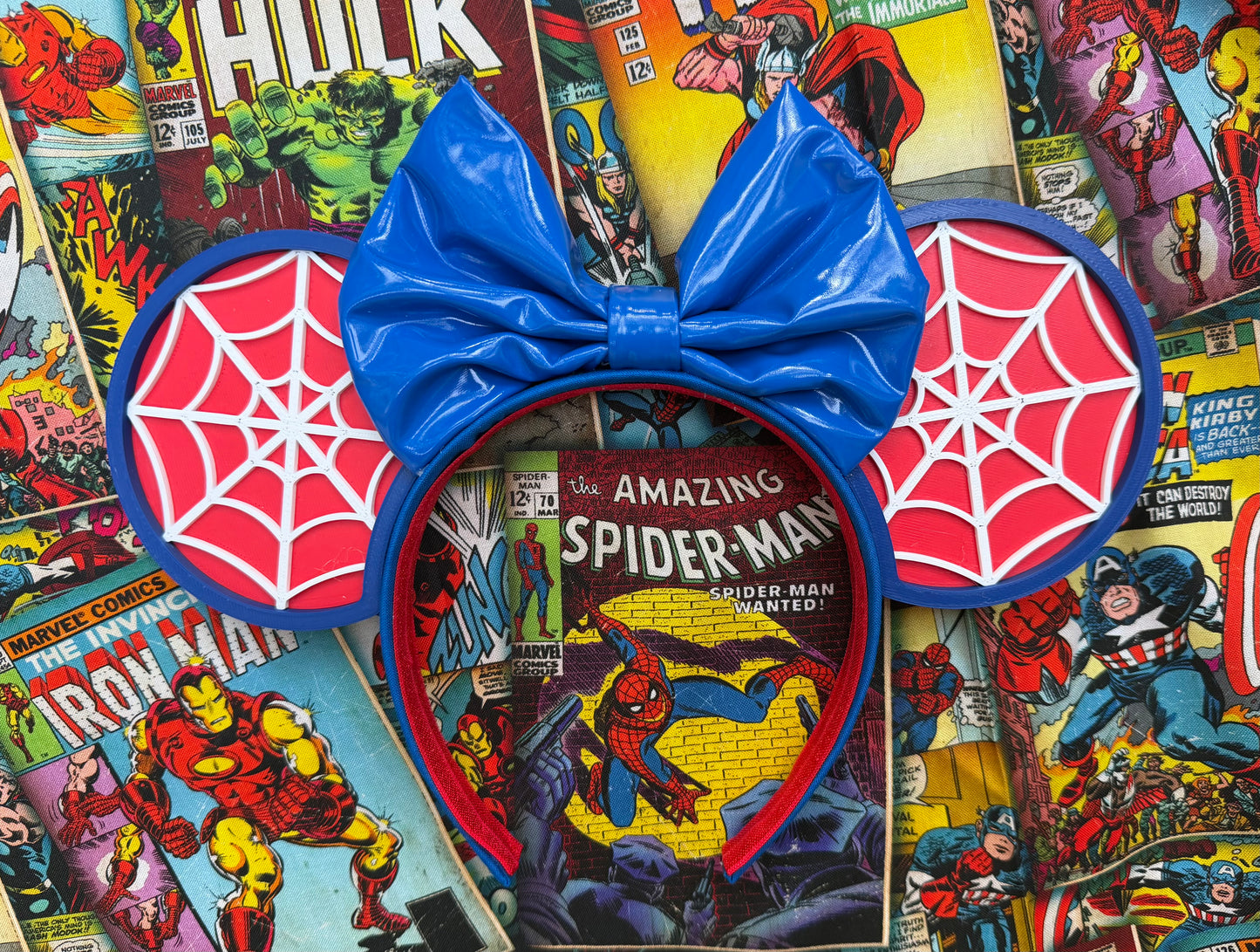 Spider Man Inspired Minnie Ears